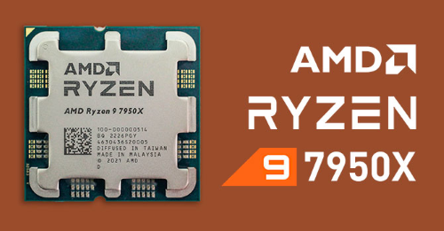 AMD RYZEN 9 7950X PROCESSORE 16 CORE/32 THREAD SFRENATI ARCHITETTURA ZEN 4 80MB L3 CACHE 170W 4.5 GHz TDP FINO A 5.7 GHZ FREQUENZA BOOST SOCKET AMD 5 DDR5 E PCIE 5.0